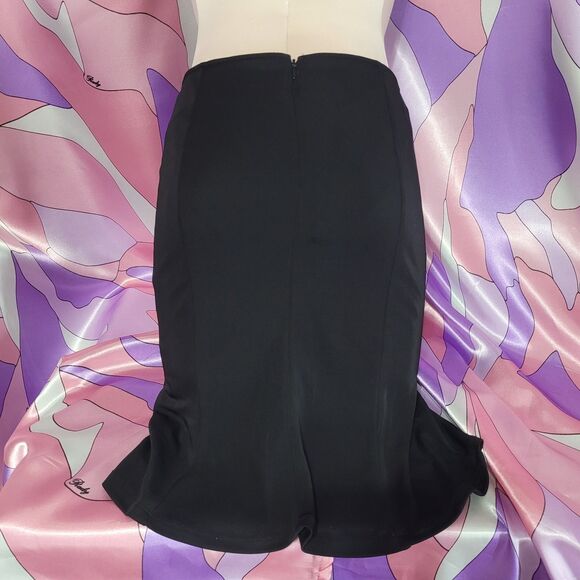 MA*RS Black Mini Skirt Small Peplum Gyaru Gal Style Y2K Harajuku Fashion Japan - Picture 5 of 12